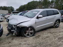 Salvage cars for sale at Seaford, DE auction: 2012 Jeep Grand Cherokee Overland
