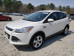 Salvage cars for sale at Mendon, MA auction: 2016 Ford Escape SE