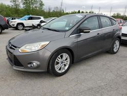 Salvage cars for sale at Cahokia Heights, IL auction: 2012 Ford Focus SEL