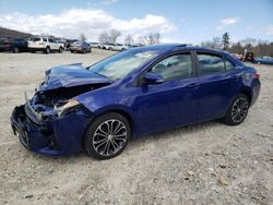 Salvage cars for sale from Copart West Warren, MA: 2014 Toyota Corolla L