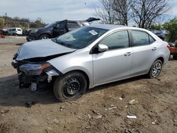 Salvage cars for sale at Baltimore, MD auction: 2017 Toyota Corolla L