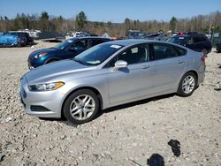 Salvage cars for sale at Candia, NH auction: 2016 Ford Fusion SE