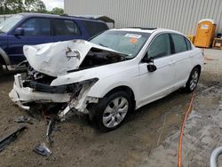 Salvage cars for sale at Spartanburg, SC auction: 2009 Honda Accord EXL
