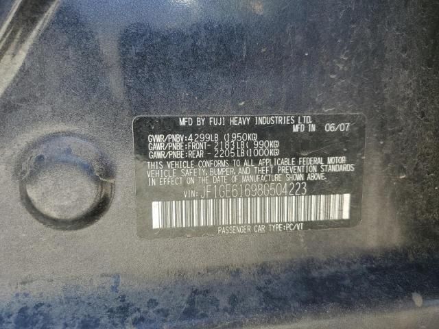 2008 Subaru Impreza 2.5I