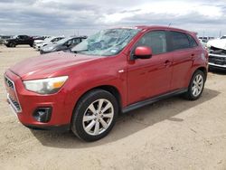 Salvage cars for sale from Copart Amarillo, TX: 2013 Mitsubishi Outlander Sport ES