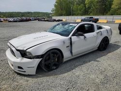 Salvage cars for sale at Concord, NC auction: 2014 Ford Mustang GT
