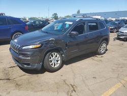 Jeep Vehiculos salvage en venta: 2016 Jeep Cherokee Latitude