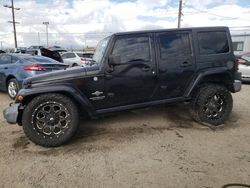 Jeep salvage cars for sale: 2014 Jeep Wrangler Unlimited Sport