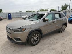 Salvage cars for sale at Oklahoma City, OK auction: 2021 Jeep Cherokee Latitude Plus