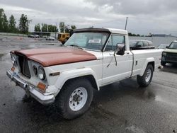 Salvage cars for sale at Portland, OR auction: 1974 Jeep J-10 Picku