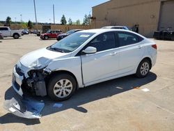 Hyundai Accent se salvage cars for sale: 2016 Hyundai Accent SE