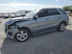 Salvage cars for sale from Copart Las Vegas, NV: 2016 Mercedes-Benz GLE 350 4matic