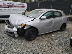 Salvage cars for sale at Waldorf, MD auction: 2010 Toyota Corolla Matrix