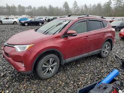 Salvage cars for sale at Windham, ME auction: 2018 Toyota Rav4 Adventure