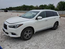 Salvage cars for sale from Copart New Braunfels, TX: 2016 Infiniti QX60