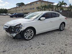 Salvage cars for sale from Copart Opa Locka, FL: 2017 Acura ILX Base Watch Plus