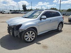 Salvage cars for sale at Miami, FL auction: 2012 Mitsubishi Outlander Sport SE