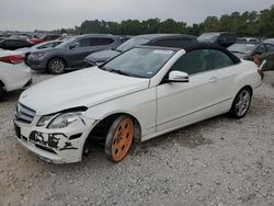 Salvage cars for sale from Copart Houston, TX: 2013 Mercedes-Benz E 350
