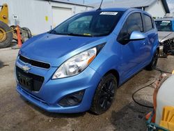 Salvage cars for sale from Copart Pekin, IL: 2013 Chevrolet Spark LS