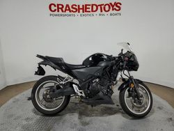 Salvage motorcycles for sale at Dallas, TX auction: 2012 Honda CBR250 R