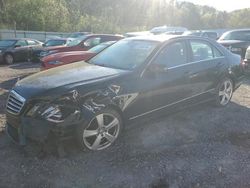 Salvage cars for sale from Copart Hurricane, WV: 2010 Mercedes-Benz E 350