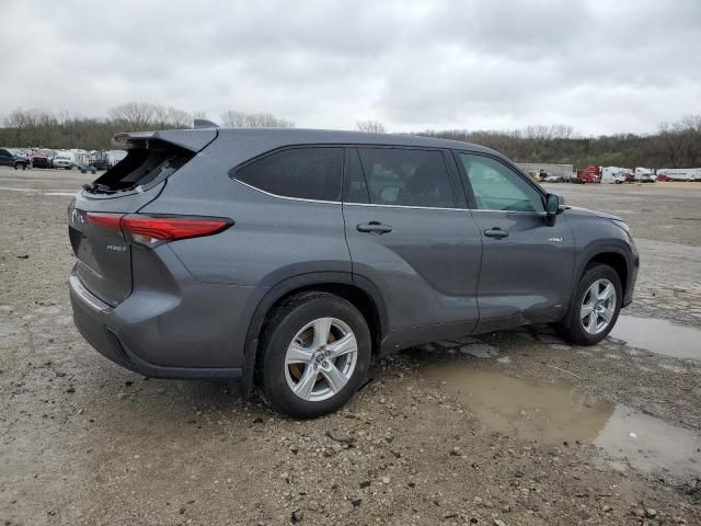 2020 Toyota Highlander Hybrid LE