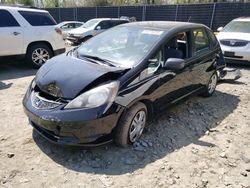 Salvage cars for sale from Copart Waldorf, MD: 2011 Honda FIT