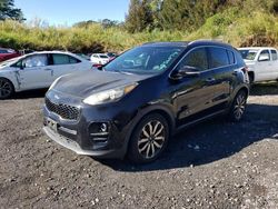 KIA Sportage ex salvage cars for sale: 2017 KIA Sportage EX