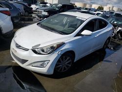 Salvage cars for sale at Martinez, CA auction: 2016 Hyundai Elantra SE