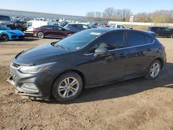 Salvage cars for sale from Copart Davison, MI: 2017 Chevrolet Cruze LT