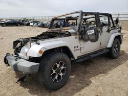 Salvage cars for sale at Adelanto, CA auction: 2009 Jeep Wrangler Unlimited X