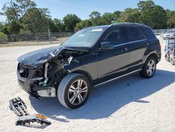 Salvage cars for sale at Fort Pierce, FL auction: 2015 Mercedes-Benz ML 350