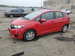 Salvage cars for sale from Copart Fredericksburg, VA: 2016 Honda FIT LX