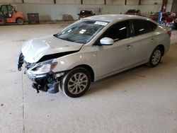 Salvage cars for sale from Copart Lansing, MI: 2018 Nissan Sentra S