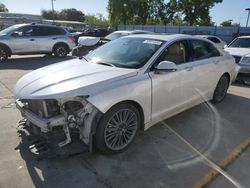 Lincoln MKZ Hybrid salvage cars for sale: 2015 Lincoln MKZ Hybrid