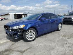 Salvage cars for sale at Sun Valley, CA auction: 2014 Ford Fusion Titanium Phev