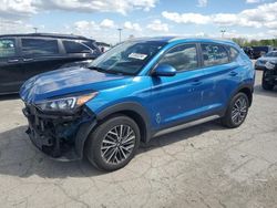 Salvage cars for sale from Copart Indianapolis, IN: 2021 Hyundai Tucson Limited