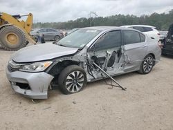 Salvage cars for sale at Greenwell Springs, LA auction: 2017 Honda Accord Hybrid EXL