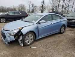 Salvage cars for sale from Copart Central Square, NY: 2014 Hyundai Sonata Hybrid