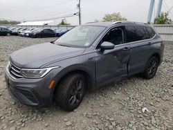 Salvage cars for sale at Windsor, NJ auction: 2022 Volkswagen Tiguan SE