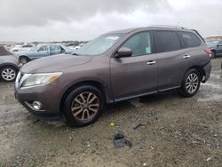 Salvage cars for sale at Antelope, CA auction: 2015 Nissan Pathfinder S