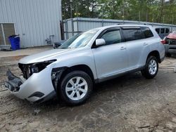 Salvage cars for sale at Austell, GA auction: 2012 Toyota Highlander Base