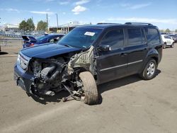 Salvage cars for sale from Copart Denver, CO: 2010 Honda Pilot Touring