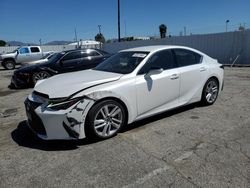 Salvage cars for sale at Van Nuys, CA auction: 2022 Lexus IS 300