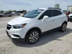 Salvage cars for sale at Kansas City, KS auction: 2017 Buick Encore Preferred