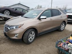 Salvage cars for sale from Copart Pekin, IL: 2019 Chevrolet Equinox Premier