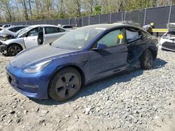 Carros salvage a la venta en subasta: 2021 Tesla Model 3