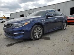 Salvage cars for sale from Copart Jacksonville, FL: 2018 KIA Optima EX