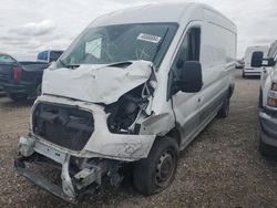 Salvage cars for sale from Copart Houston, TX: 2021 Ford Transit T-250