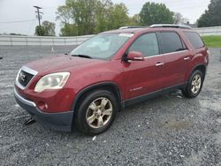 GMC Acadia salvage cars for sale: 2008 GMC Acadia SLT-2